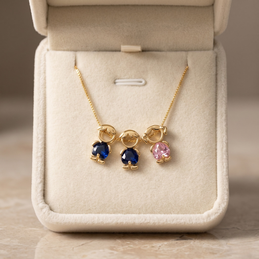 Famora™ Collar de Hijos para Madres
